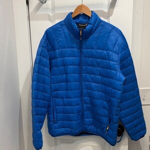 Hawke & Co Thin Blue Puffer Jacket